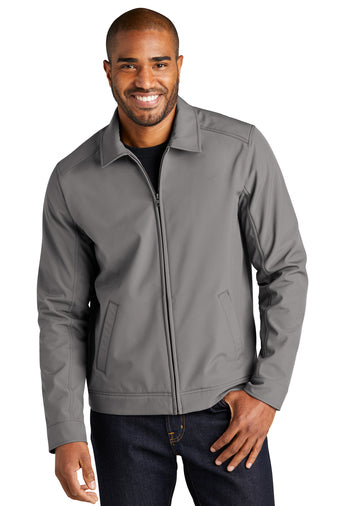 J417 - Port Authority® Mechanic Soft Shell Jacket - Newberry