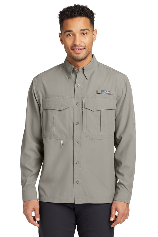 EB600 Eddie Bauer® - Long Sleeve Performance Fishing Shirt - ADCNR