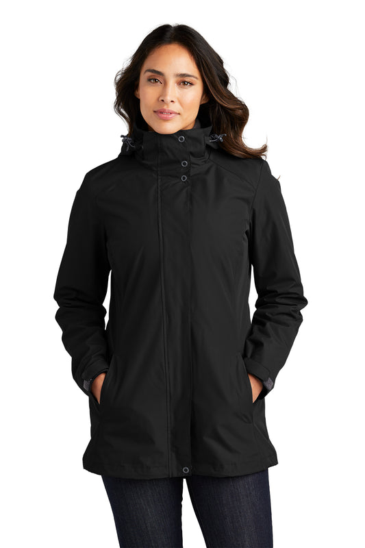 L123 - Port Authority® All-Weather Ladies 3-in-1 Jacket - ADCNR