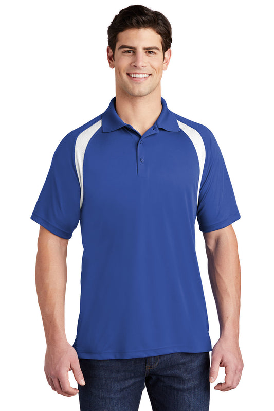 T476 - Sport-Tek® Dry Zone® Colorblock Raglan Polo