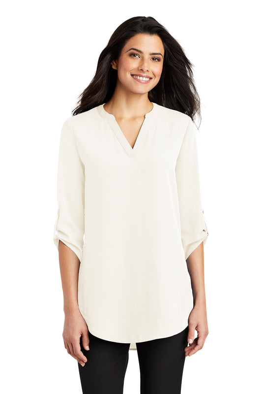 LW701 - Port Authority® Ladies 3/4-Sleeve Tunic Blouse