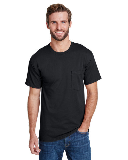 W110 - Hanes Adult Workwear Pocket T-Shirt