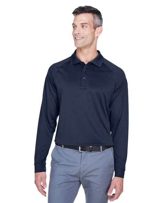 M211 - Harriton Men's Advantage Snag Protection Plus Long-Sleeve Tactical Polo - ADCNR